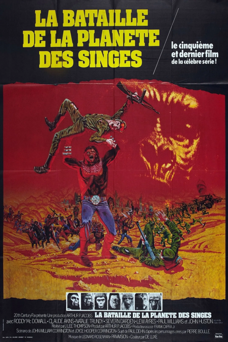 La bataille de la planète des singes