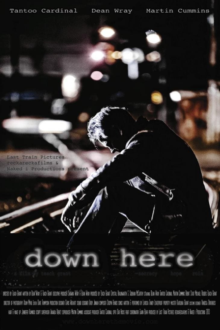 down here