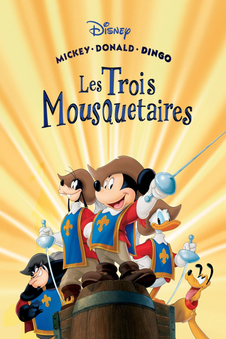 mickey, donald, dingo : les trois mousquetaires
