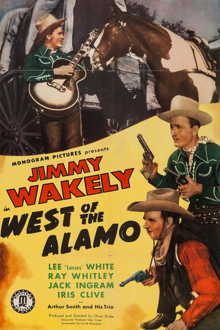 west of the alamo