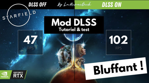 Comment installer le Mod DLSS pour Starfield pour atteindre les 100 FPS en 4K Ultrat sur PC ?!