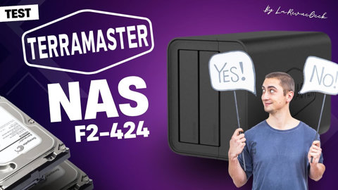 Test du NAS TerraMaster F2-424, petit mais costaud ! Ce NAS 2 baies surpasse-t-il la concurrence ?