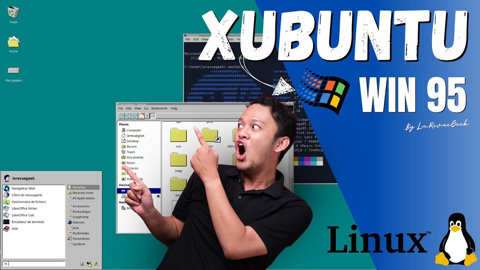 Xubuntu relooké façon Windows 95 ?! Nostalgie garantie grâce à Chicago95 ! ! Tutoriel et démo