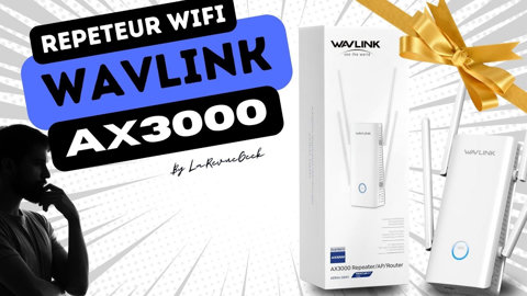Test du Répéteur WiFi Wavelink AX3000 avec 5 antennes ! Bientôt à gagner sur la chaine :)