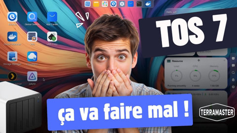 TOS 7 dévoilé : ça va faire mal ! Toutes les nouveautés à venir pour les NAS TerraMaster