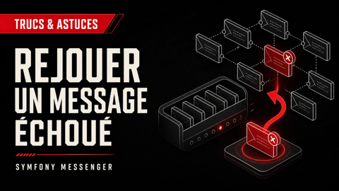 Symfony Messenger : rejouer proprement un message échoué