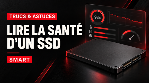 Vérifier l’état réel d’un SSD avec les données SMART