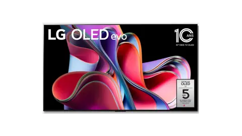 Smart TV OLED Evo LG OLED55G3 139 cm 4K UHD Noir et Argent (ODR 200 €)
