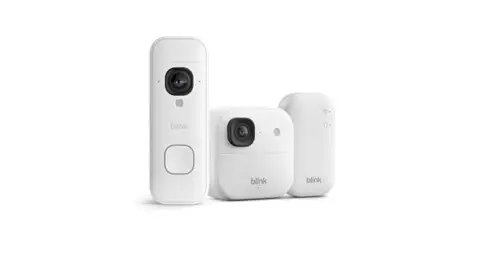 Pack Blink 2K+ : caméra extérieure et sonnette vidéo à 34,99 € sur Amazon