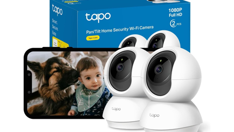 Pack Caméra Surveillance x2 Tapo C200  WiFi intérieure 1080P
