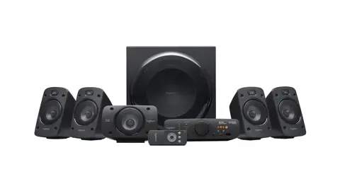 Logitech Z906 Système de Haut-Parleurs avec Son Surround 5.1, Certifié THX, Dolby & DTS, 1000 Watts