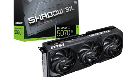 MSI NVIDIA GeForce RTX 5070 Ti 16G Shadow 3X OC -16 Go GDDR7