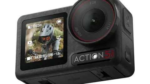 DJI Osmo Action 5 Pro Bundle Standard - Capteur 1/1,3", Vidéo 4K/120 IPS, Double Écran Tactile OLED