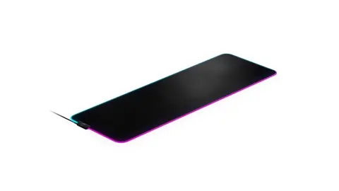 Tapis de souris gamer SteelSeries QcK Prism Tissu XL Noir