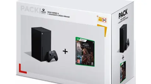 Pack Console Xbox Series X Noir + Assassin's Creed Mirage Xbox