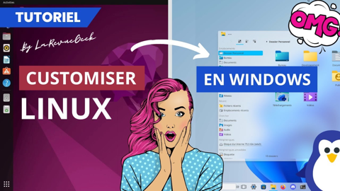 Tutoriel complet : Comment transformer Linux en Windows ?