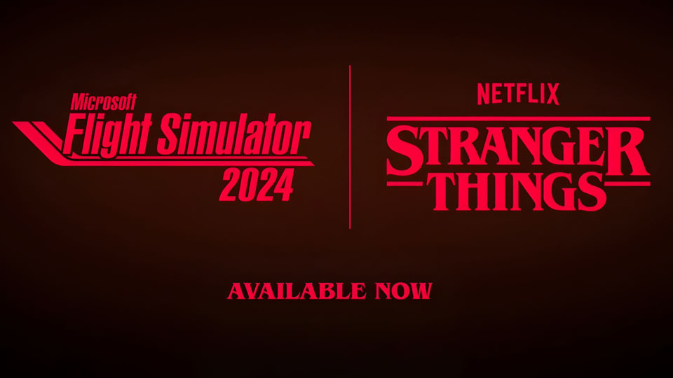 L'Upside Down envahit le ciel : Stranger Things débarque dans Microsoft Flight Simulator 2024