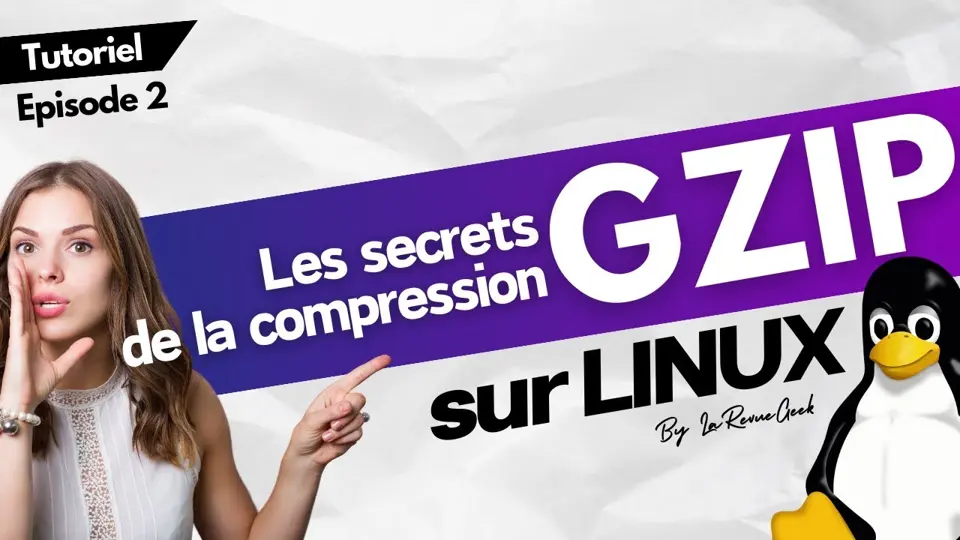 Les secrets de la compression GZIP sous Linux ! Tuto Episode 2 : le format GZIP