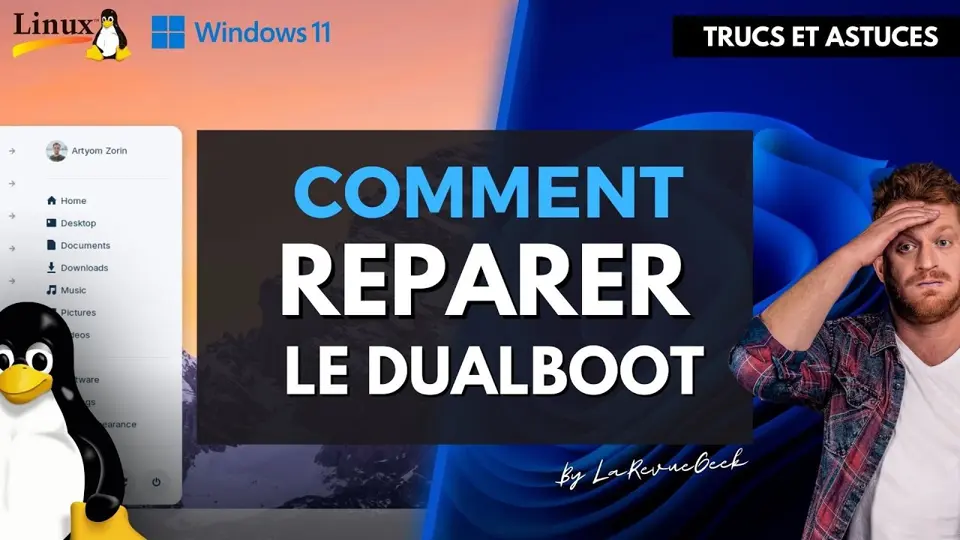 Réparez votre DualBoot Linux/Windows en quelques minutes avec Grub - Tutoriel simple et rapide !