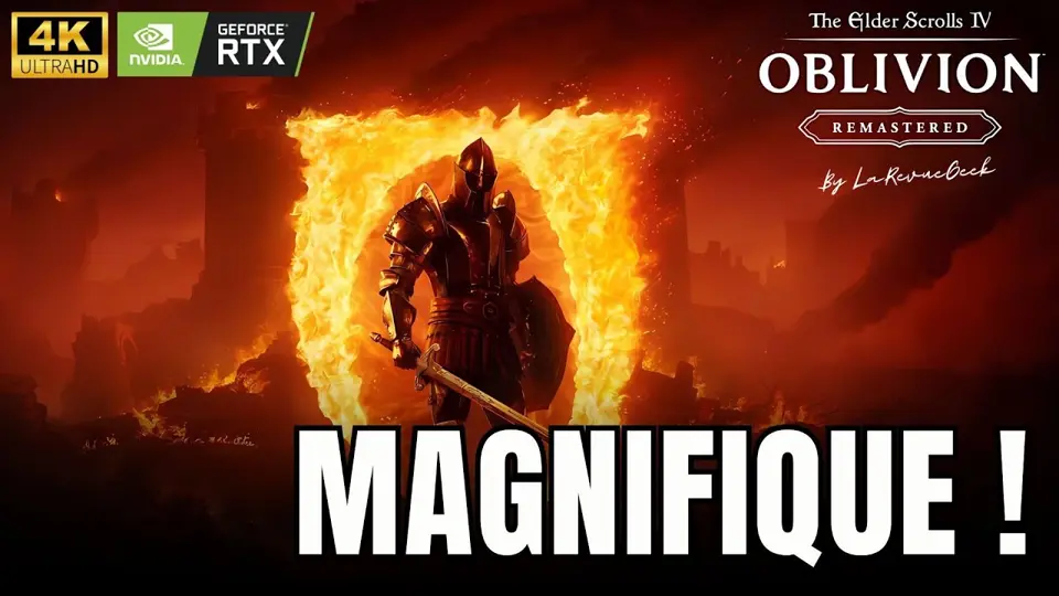 Oblivion Remastred, The Elder Scrolls IV sur PC en 4K ça vaut quoi sur AMD 9800X3d + RTX 4080 ?