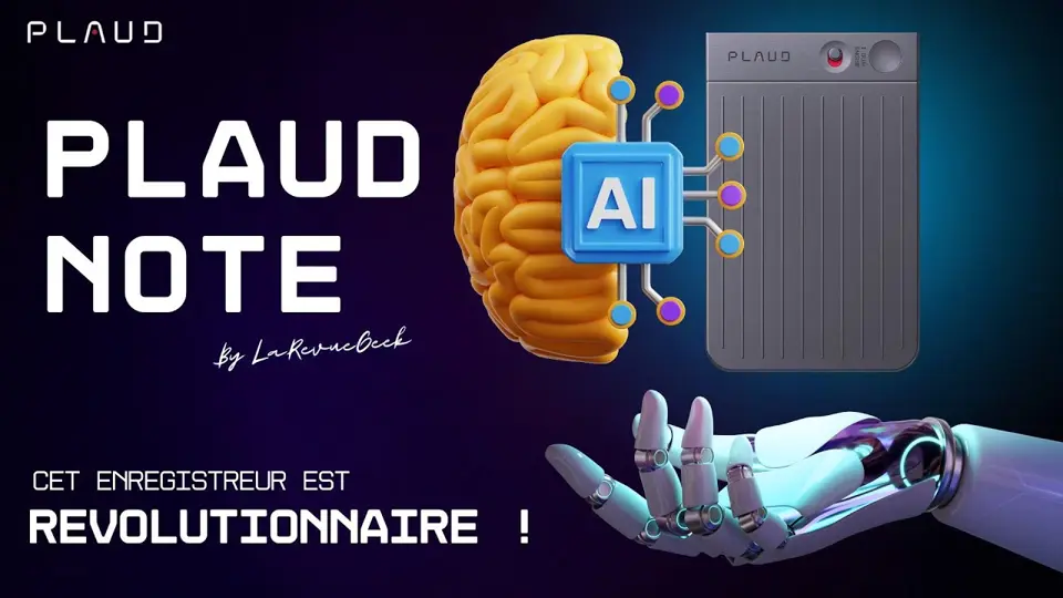 Plaud Note : Cet enregistreur-transcripteur alimenté à l'IA est révolutionnaire ! Présentation