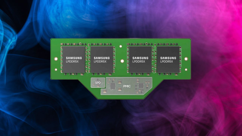 Samsung dévoile la LPCAMM : 60% plus compact, 70% plus économe que la So-DIMM