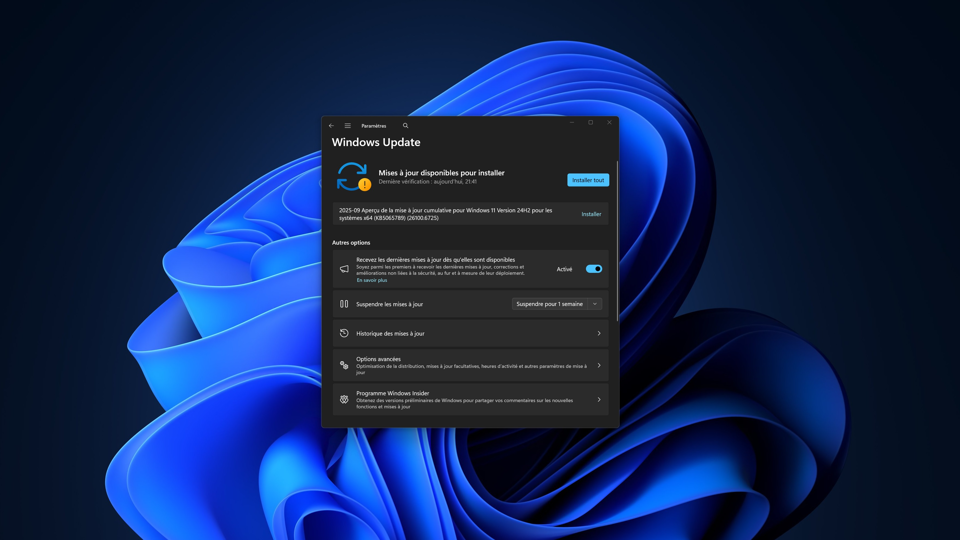 Windows 11 24H2 se muscle avec la mise à jour KB5065789 : IA, ergonomie et sécurité au menu