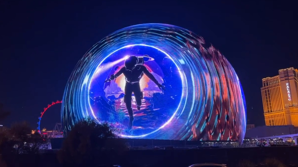 La sphère lumineuse de Las Vegas : Un voyage sensoriel futuriste vous attend !