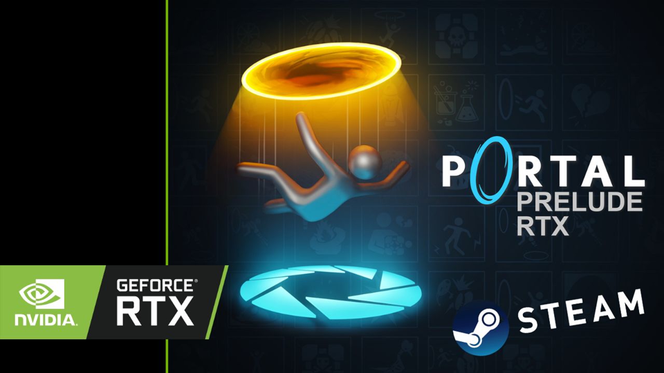 Portal Prelude RTX gratuit sur Steam, une nouvelle démonstration de la technologie RTX Remix