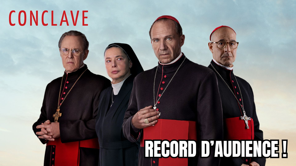 Le film Conclave cartonne après la mort du pape françois
