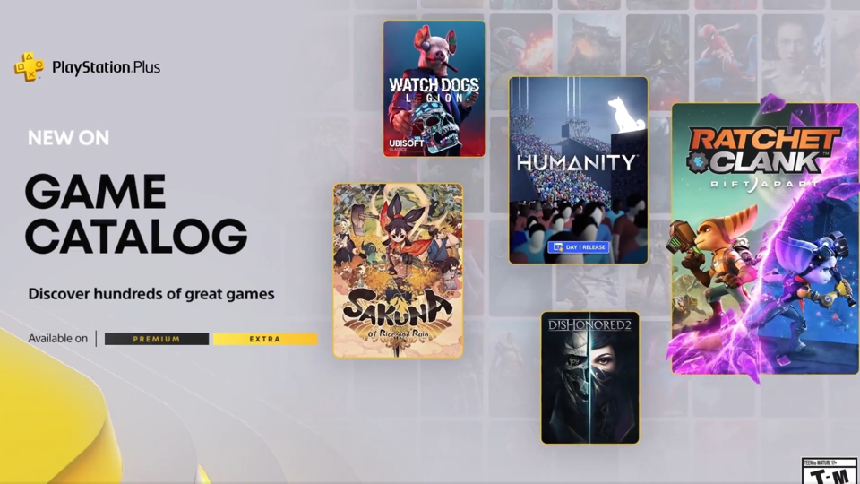 PS Plus Premium et Extra : Les jeux du mois de Mai 2023 sont là et il y a du bon !