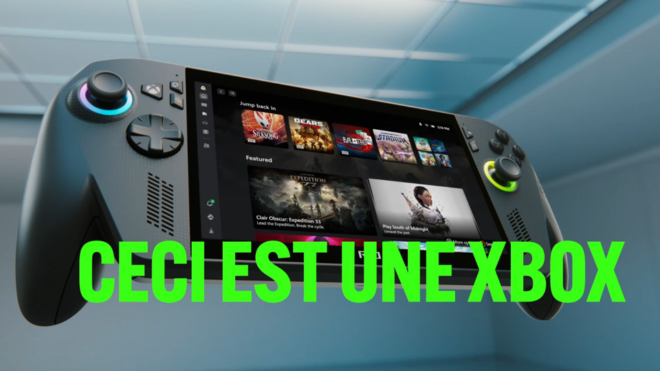 ROG Xbox Ally : des précommandes dès le 20 août à partir de 599 € ?