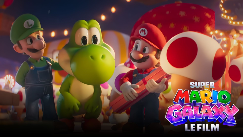 Super Mario Galaxy, Le Film : Yoshi et le Super Scope s'invitent dans une nouvelle bande-annonce explosive