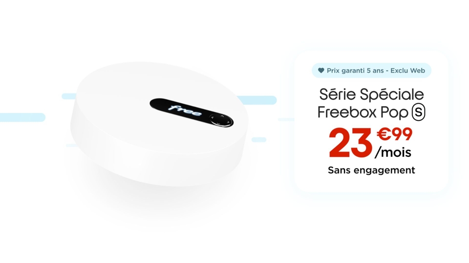 Freebox pop s passe désormais à 23,99 € : Plus cher que Bouygues un réajustement s'imposait !