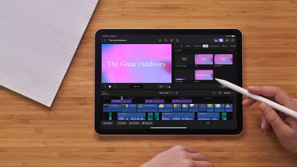 Final Cut Pro et Logic Pro débarquent sur iPadOS ! Découvrez les tarifs.