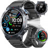 Jugeman Montre Connectée GPS Homme Femme 1.43" AMOLED