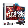 Tablette Android  14 DMOAO avec 22 Go de RAM 128 Go de ROM - Coloris Argent
