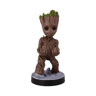 Cableguys Les Gardiens de la Galaxie Figurine Gaming Bébé Groot - Support Manette ou Smartphone - Câble USB Inclus - 20 cm