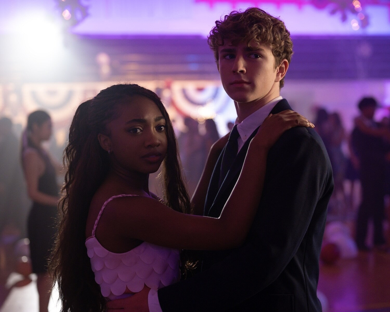 Annabeth et Percy dans la troisième saison de Percy Jackson et les Olympiens